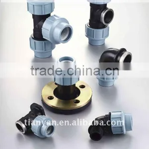 PP COMPRESSION PIPE FITTING thumbnail-1