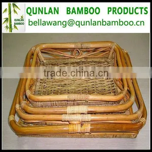 High Quality Bamboo Woven Baskets for Sale thumbnail-2