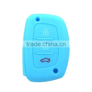 Wholesale Cheap Fancy Custom Key Cover Silicone Car Remote Case for Hyundai thumbnail-2