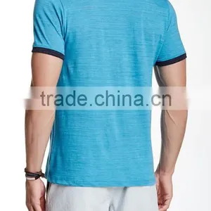 T-shirts in Bulk Men's Short Sleeve Plain Dyed Solid Color Trends T-shirts With Pocket Plain White T-shirts thumbnail-6