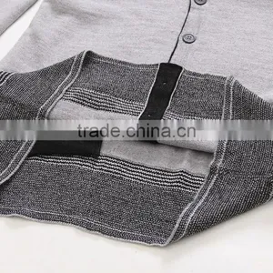 Men's Fine Cardigan Grey Kintwear thumbnail-5