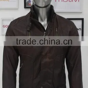 ALIKE Winter Jacket Men pu Leather Jacket Fashion Jacket thumbnail-1