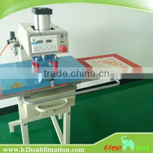 Cheap Teflon Coated Dual Heat Press Machine for Garment thumbnail-1