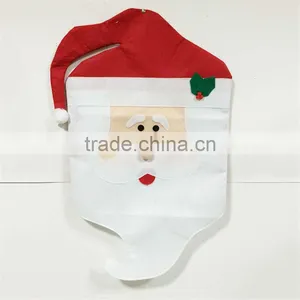 Christmas Spandex Chair Covers Santa Snowman Seat Covers Christmas Chair Cover thumbnail-2