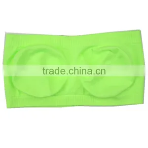 Girl Sexy Tube Bra Padded Tube Top Strapless Bra for Women Underwear thumbnail-2