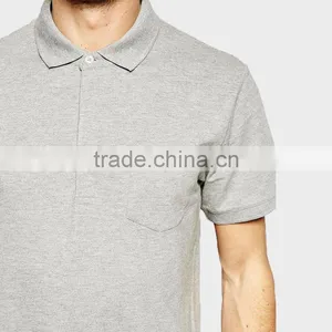 2015 Men Polo Shirt With Ribbon thumbnail-3