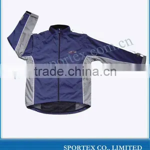 2012 Long Sleeve Custom Cycling Jacket With Rubber Logo thumbnail-1