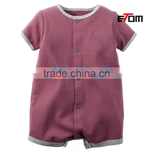 1517 OEM Baby Clothes Newborn Boys 100% Cotton Baby Jumpsuit Long Sleeve Infants Clothing& Toddlers Baby Onesie thumbnail-1