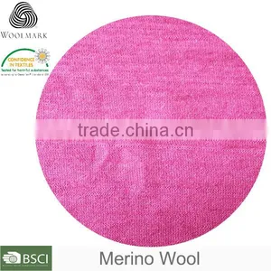 High Quality Knit Merino Wool Jersey Fabric,merino Pink Wool Fabric thumbnail-1