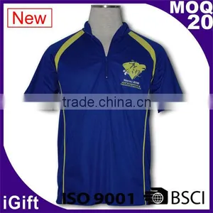 2016 Hot Sell Wholesale High Quality Short Sleeve Fashionable Blank Soccer Jersey thumbnail-1