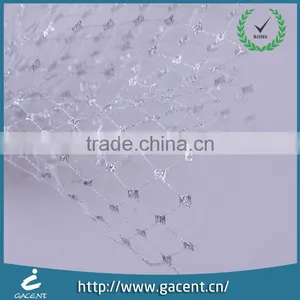 Knitting Bridal Bridcage Charming Wedding Tulle Mesh thumbnail-3