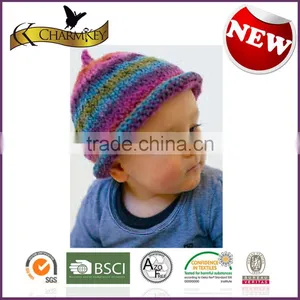 Charmkey Baby Knitting Yarn Good Elastic Rainbow Polyester Textured Yarn thumbnail-6