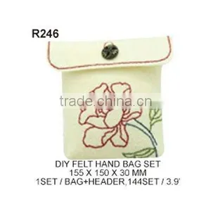 (R246) DIY FELT HAND BAG SET thumbnail-1