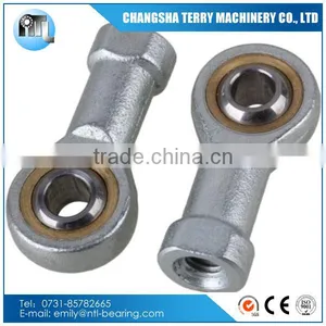 Female Metric 8mm Left Hand Self Lubrication Threaded Rod End Joint Bearing thumbnail-2