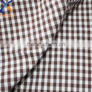 Wholesale Textile 100% Cotton Yarn Dyed Woven Fabric for Shirt thumbnail-1