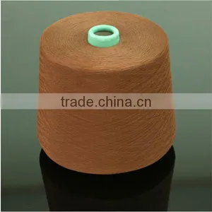 Dope Dyed 100% Polyester Spun Yarn In 16-60s For Knitting and Sewing thumbnail-2