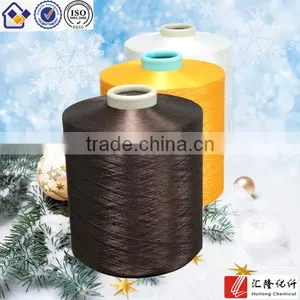 150D DTY Yarn Polyester Dope Dyed Filament Yarn for Lace thumbnail-1