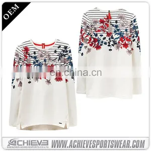 High Quality Sublimation Custom Polyester Knit Sweater thumbnail-5