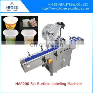 Flat Labeller Excellent Economy Sauce Cup Labeling Machine thumbnail-1