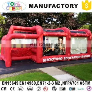 Inflatable Shooting Range Inflatable Paintball Shooting Game thumbnail-1
