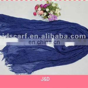 Indian Silk Scarf Crinkle Soft Scarf OEM thumbnail-1