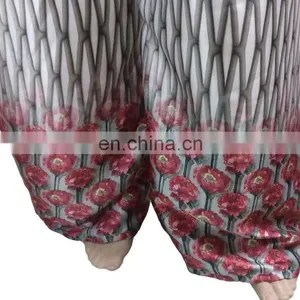 Party Wear Pants / Womens Casual Home Wear Palazzo / Printed Trousers 2017 (beach Wear Palazzo Trousers Pant) thumbnail-2
