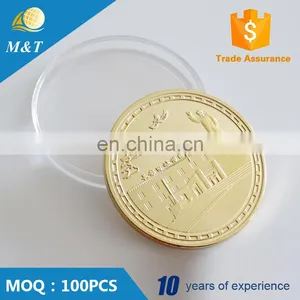 Cheap Promotional Coins Custom Gold Souvenir Coin thumbnail-1
