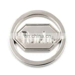 High Quality Zinc Alloy Material Custom Shopping Trolley Coin Keyring thumbnail-5