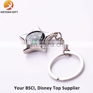 Customized Metal Eiffel Tower Sticker Keychain With Epoxy thumbnail-1
