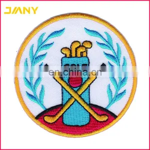 Custom Iron on Patch Embroidered Patches Application Golf Badge Sport Club thumbnail-1