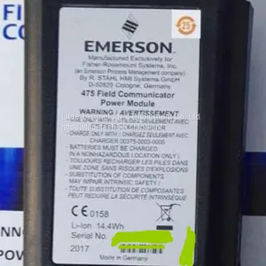 Emerson 475 Field Communciator Rechargeable Lithium Ion Li-Ion Power Module/Battery thumbnail-3