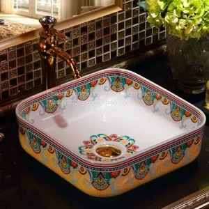 Hot Selling Peerless Counter Top Cloakroom Wash Basin thumbnail-1