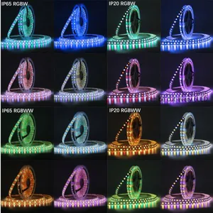 5M DC12V LED Strip 5050 SMD RGB, RGBW, RGBWW 96LED/m White, Warm White 120LED/m 5050 LED Flexible Strip Light IP20 thumbnail-4