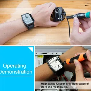 JM-X4 Magnetic Wrist Band For Screws Components Adsorption Tool thumbnail-3
