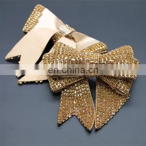 Whoesale Crystal Rhinestone Shoe Accessories Decorative Shoe Bow DIY Handmade Shoe Accessories thumbnail-4