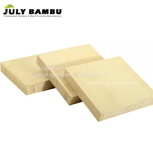 Furniture Designer Use 3 Ply Eco- Friendly Laminated Bamboo Planks Natural 15mm 25mm Bamboo for Wall Panel thumbnail-1