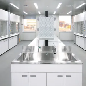 Stainless Steel Sink Island Laboratory Workbench thumbnail-1