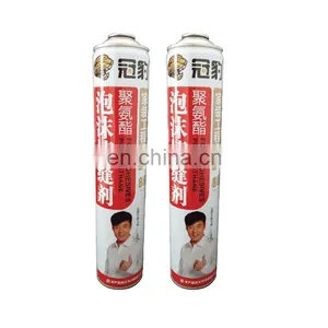China Empty Polyurethane Foam Chemical 750ml and Empty Aluminum Cans for Sale thumbnail-5