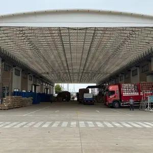 Large Warehouse Canopy, Electric Retractable Canopy, Foldable Canopy, Factory Passage Canopy Manufacturer Provides On-site Installation thumbnail-4