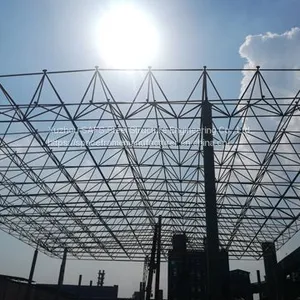 Jiangsu Xu Gang Group New 4# 5# Space Frame Structure Environmental Protection Shed Project thumbnail-2