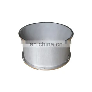 Cylindrical 304 316 Stainless Steel Wire Mesh Powder Sintered Filter Element thumbnail-1