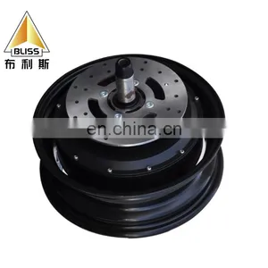 E-bike Hub Motor 48V 72V 96V Brushed dc Motor 3000W Electric Scooter Electric Motorcycle Scooter thumbnail-4
