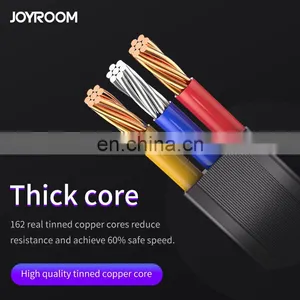 JOYROOM Zinc Alloy Nylon Braided 8 Pins Auto Disconnect USB Cable for IPhone Mobile thumbnail-4
