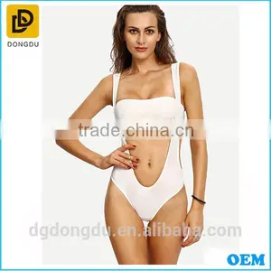 New Arrival 2016 Plus Size Nylon Women Sexy Swimwear thumbnail-1