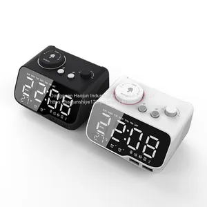 M9 Bluetooth Speaker Radio Alarm Clock Can Play USB TF Card Temperature Display High Volume Sound thumbnail-5