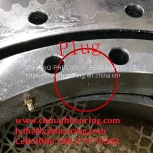 MTE-470 Belong to Four Point Contact Ball Slewing Bearing With External Teeth 683.26x469.9x60mm thumbnail-4
