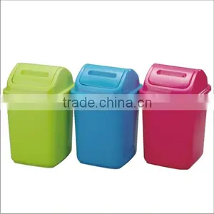 5L Popular Plastic Wastebin With Lid thumbnail-1