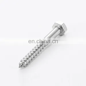 Stainless Steel SS304 Hexagon Head Wood Lag Screw DIN571 thumbnail-5