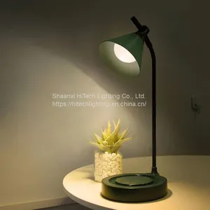 LED Table Lamp USB Charging Stepless Dimming 3 Light Colors Student Reading For Home Bedroom Bedside Light Bendable Desk Lamps thumbnail-1