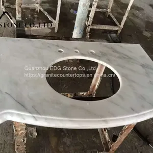 Factory Sale Bathroom Vanity Furniture With Marble Vanity Tops thumbnail-2